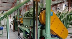 REFINER MILL RUBBER TYRE INSTALLATION